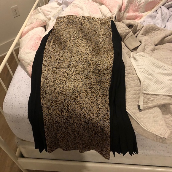 Riley Leopard Midi Skirt from Anthropologie - Picture 8 of 8